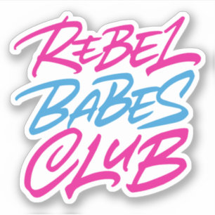 Adesivo Clube Rebel Babes