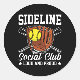 Adesivo Clube Social da Linha Lateral Orgulhosa e Barulhen