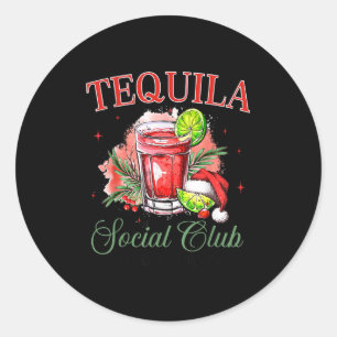 Adesivo Clube Social de Tequila Cauda de Tequila Bebendo N