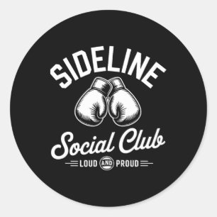 Adesivo Clube Social de Torcida de Boxe Mma Alto e Orgulho