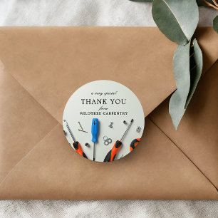 Adesivo Cluster de Construção Um agradecimento especial