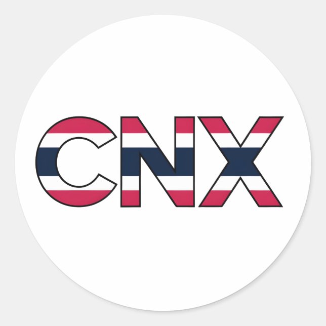 Adesivo CNX Tailândia (Frente)