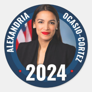 Adesivo COA - Alexandria Ocasio-Cortez 2024