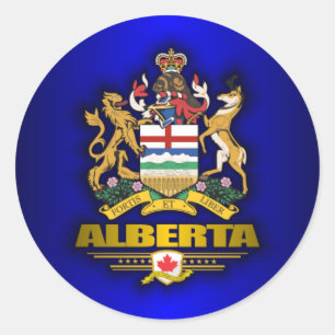 Adesivo COA de Alberta