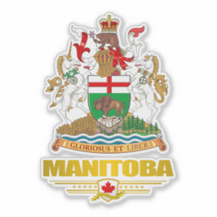 Adesivo COA de Manitoba