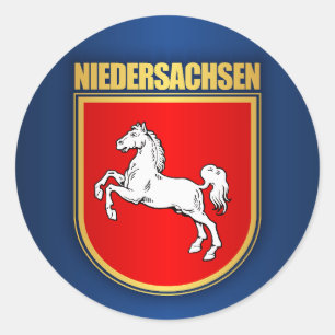 Adesivo COA de Niedersachsen (Baixa Saxónia)