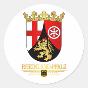 Adesivo COA de Rheinland-Pfalz (Rhineland-Palatinate)