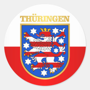 Adesivo COA de Thuringen (Thuringia)
