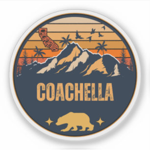 Adesivo Coachella, Califórnia
