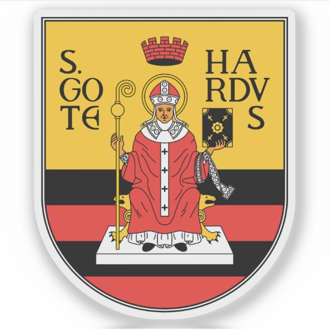 Adesivo Coat of arms of Gotha, Germany (Frente)