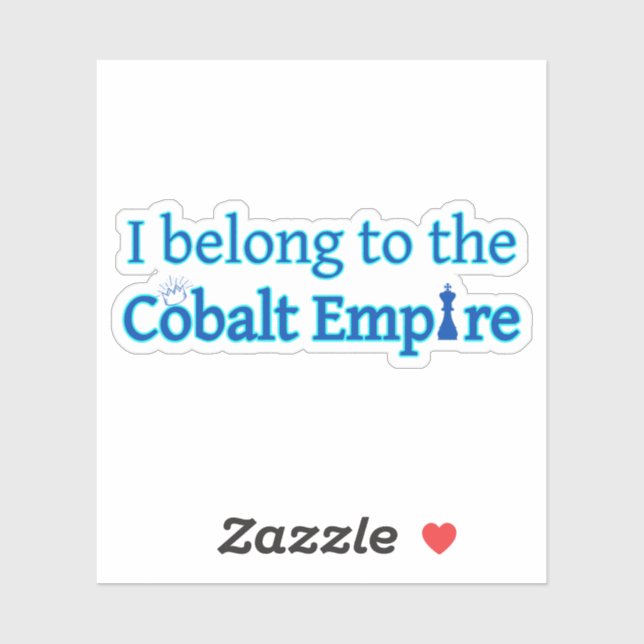Adesivo Cobalt Empire Sticker (Folha)