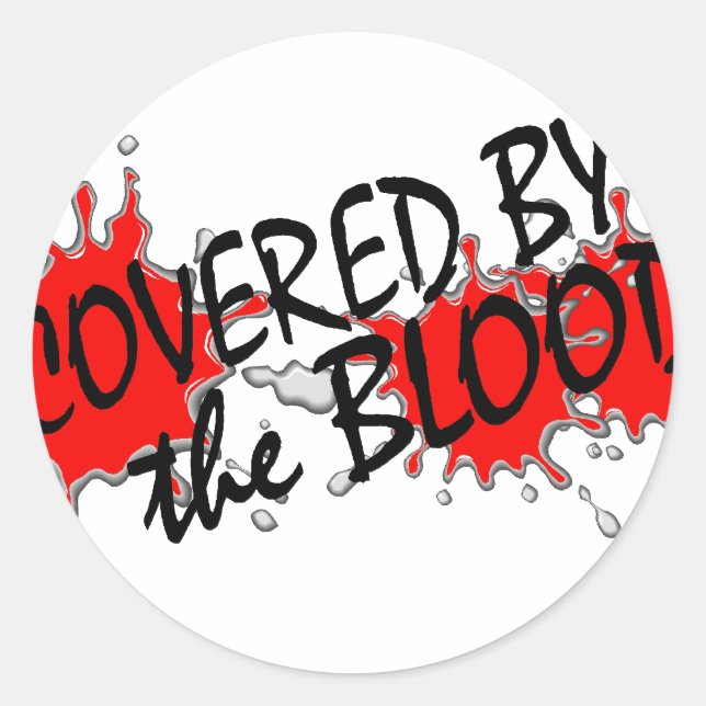 Adesivo Coberta pelo sangue (Frente)