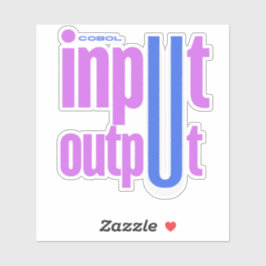 Adesivo Cobol Programming Language Input Output Section