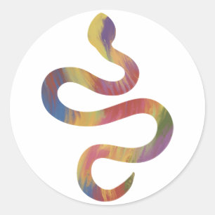 Adesivo Cobra de estilo acrílico