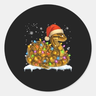 Adesivo Cobra de Milho Fofa Luz de Natal Cobra de Milho En