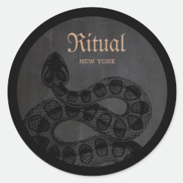 Adesivo Cobra do Serpente Adulto do Halloween