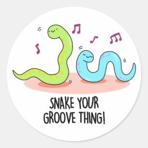 Adesivo Cobra O Seu Groove Coisa Engraçada Disco