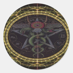 Adesivo Cobras Pentagram