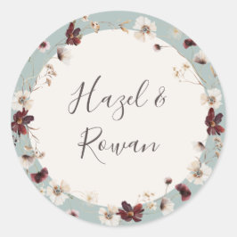 Adesivo Cobre Burgundy | Casamento de Teal