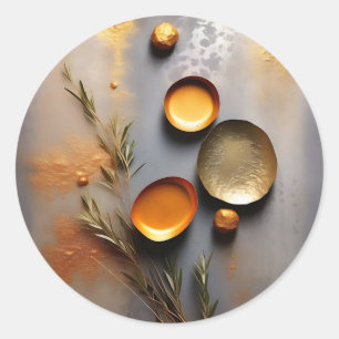 Adesivo Cobre texturizado e Ochre Metal