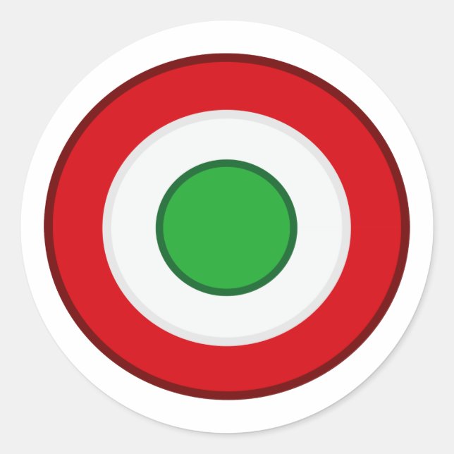 Adesivo Coccarda Coppa Italia, Itália (Frente)