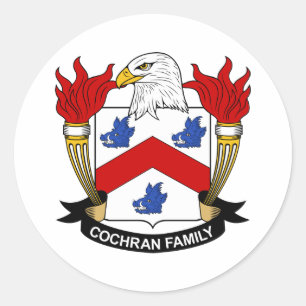 Adesivo Cochran Family Crest