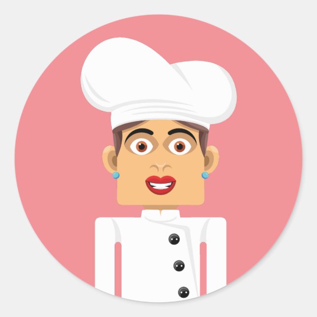 Adesivo Cocinera (Frente)