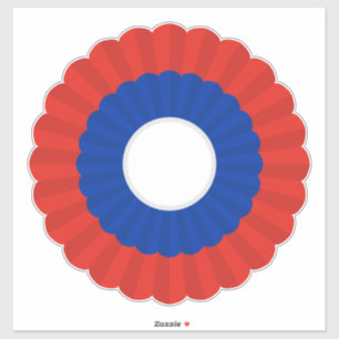 Adesivo Cockade Nacional dos Estados Unidos