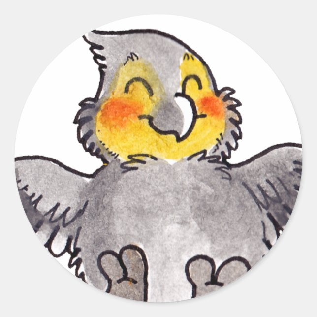 Adesivo Cockatiel (Frente)