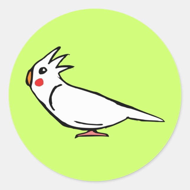 Adesivo Cockatiel (Frente)