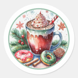 Adesivo Coco Hott com Rosquinhas de Natal