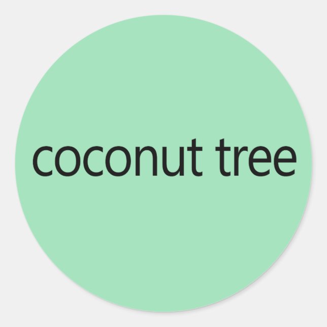 Adesivo Coconut Tree Kamala Harris Cotação 2024 (Frente)