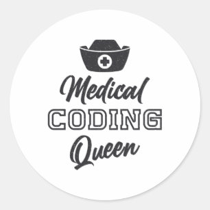Adesivo Codificador Médico Queen Coding ICD Programmer Gi