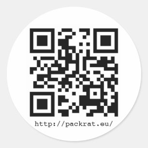 Adesivo Código #1 de PackRat QR