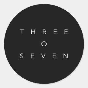 Adesivo Código de área 307 Wyoming