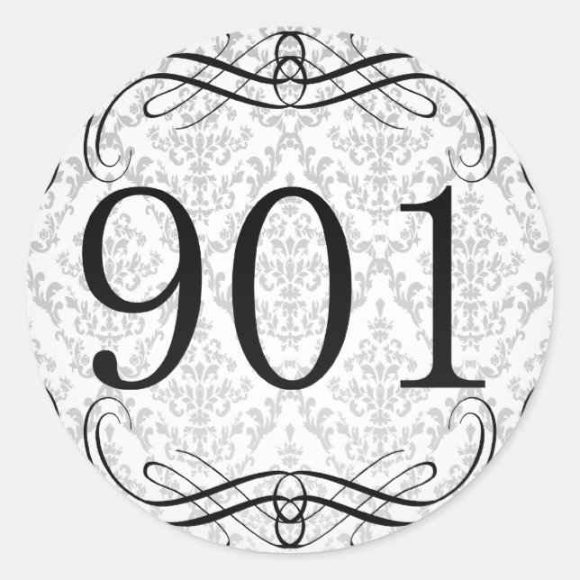 Adesivo Código de área 901 (Frente)