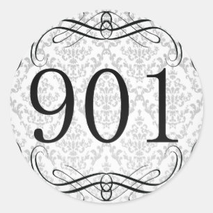 Adesivo Código de área 901