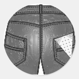 Adesivo Código de Hanky Branco à Direita