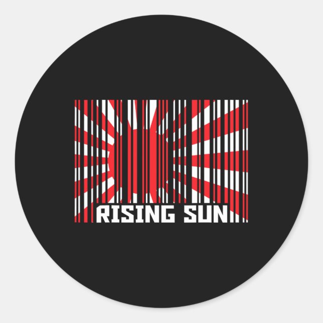 Adesivo Código de Rótulo Sun Karate ascensão (Frente)