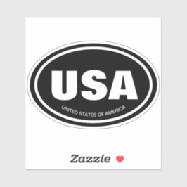 Adesivo Código do país do veículo e abreviatura oval vinil