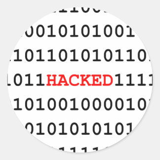 Adesivo Código Hacking