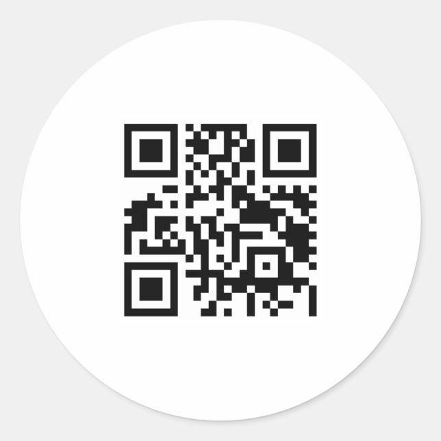 Adesivo código qr (Frente)