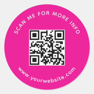 Adesivo Código QR Analisar-me para obter mais informações 
