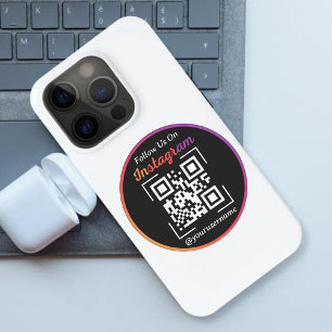 Adesivo Código QR de Empresa do Instagram Personalizado no