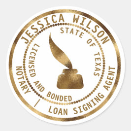 Adesivo Código QR do Agente de Assinatura de Empréstimo Pú