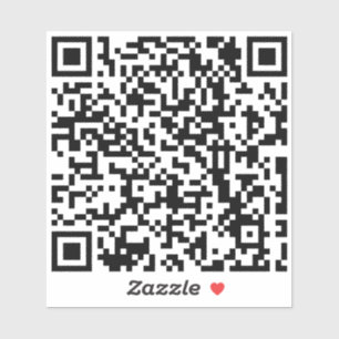 Adesivo Código QR do Promocional personalizado