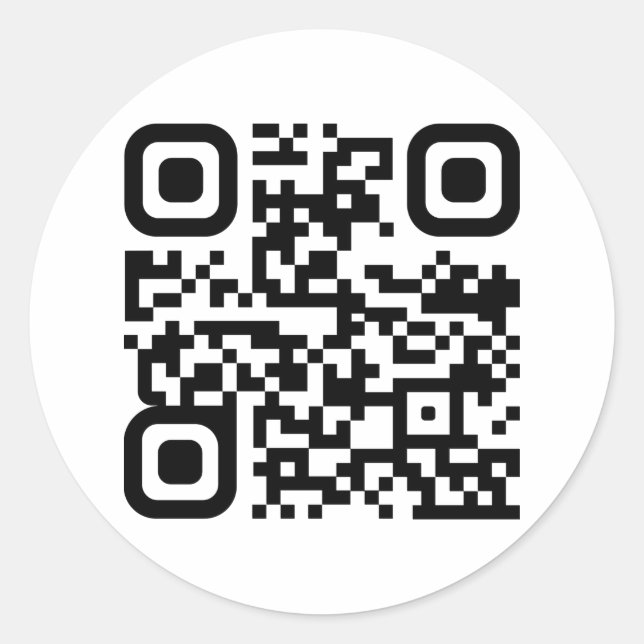 Adesivo Código QR personalizado (Frente)