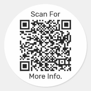 Adesivo Código QR Personalizado