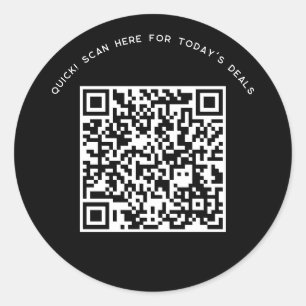 Adesivo Código QR Personalizado com Marketing Empresarial
