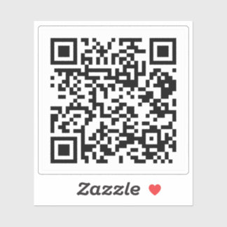 Adesivo código qr, qr, engraçado, meme, código, brincadeir